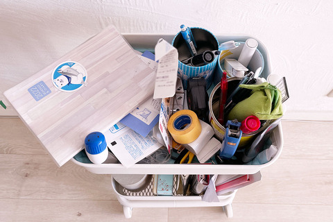 イケアの3段ワゴンが散らかる理由と注意点