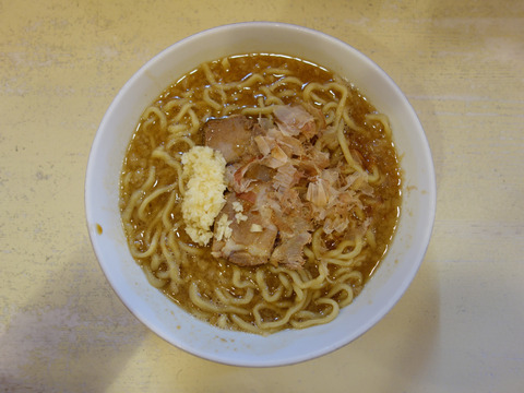 天高2-ﾗｰﾒﾝ大盛野菜無しﾆﾝﾆｸｱﾌﾞﾗｶﾗﾒ増し