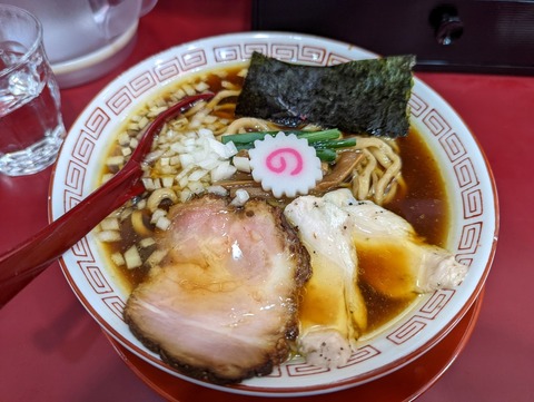水しま あっさり中華そば醤油味