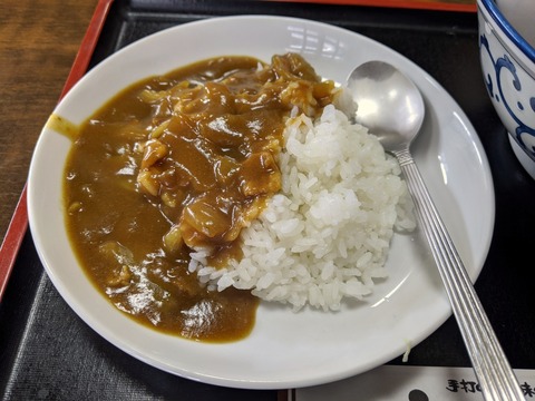 田楽食堂　ミニカレーライス