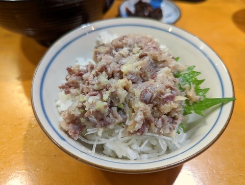 鈴女 なめろう