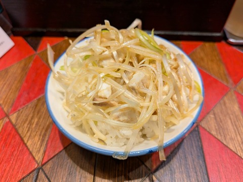 逆流 ネギめし