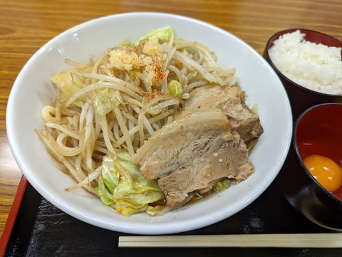 いわい製麺 ニンニク豚アサイ