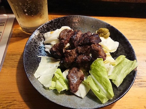 屋台おかもと　和牛サガリステーキ