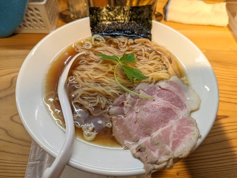 匠庵 煮干し中華そば
