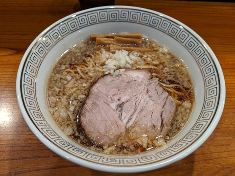 瑞笑 煮干し醤油ラーメン
