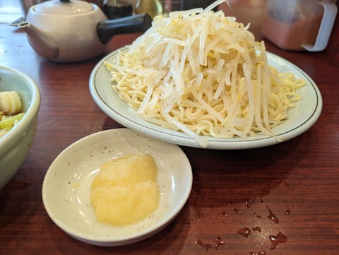 大番　もやしにんにく