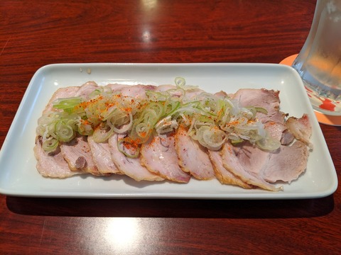 ソラノイロ食堂 吊るし焼きチャーシュー