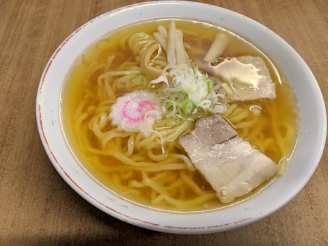 なまえ　中華そば