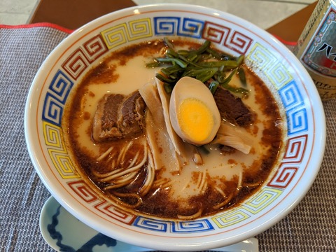 桂花 半生太肉麺1