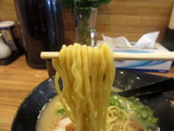 とんこつラーメン無極　麺