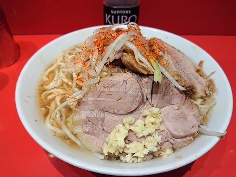 ラーメン二郎西台駅前　少な目