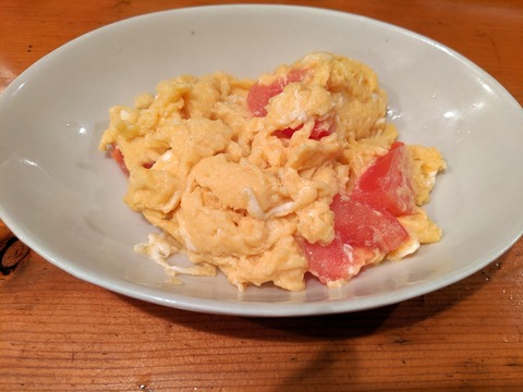 ゆずのたね トマトと卵のなめらか炒め