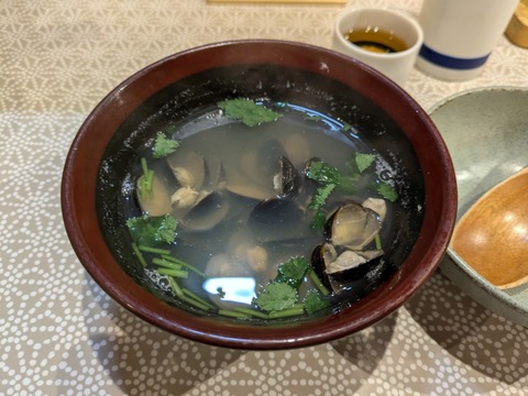 ツバメヤ しじみ酒蒸し