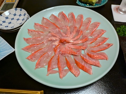新井旅館　金目鯛