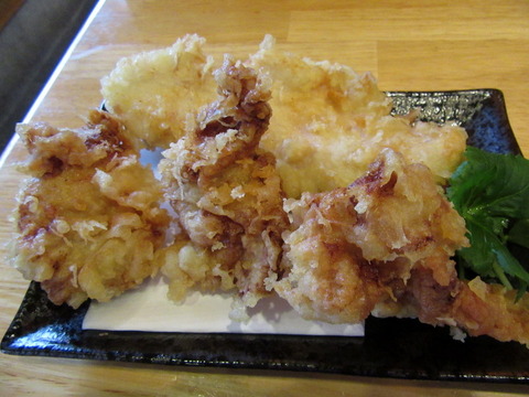 うどん 寿製麺 かしわ天
