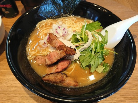 桔梗と空 空濃厚煮干しらーめん