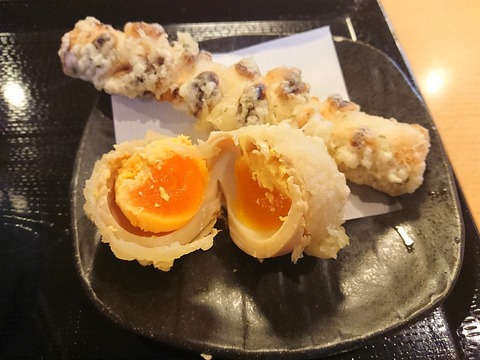 三日月　ちくわ、てんぷら天