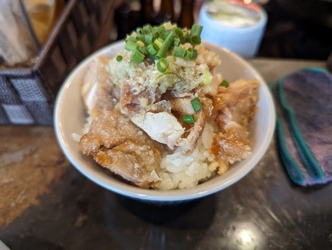 ジンジャーヘッドバッド 今日の唐揚げ丼