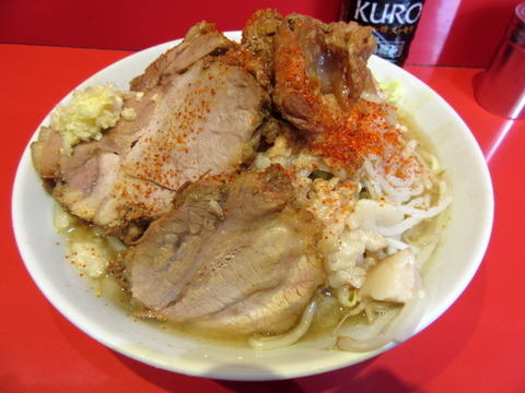 ラーメン二郎　少な目