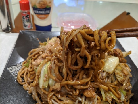 俺の生きる道 焼そば (2)
