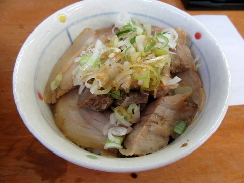 麺屋まさと　チャーシュー丼