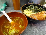 肉の万世 ざる排骨麺