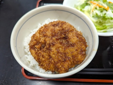 柏屋食堂　超ミニヒレソースかつ丼