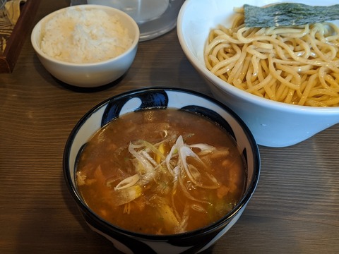 栄龍軒　チャーシューつけ麺