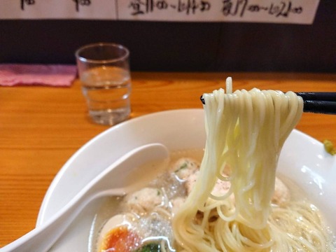 支那そば一本気　麺