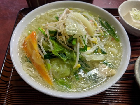 一二三食堂　タンメン
