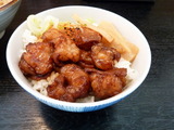 つけ麺処のがたのいそべ　ホルモンごはん