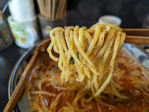 味噌一　麺