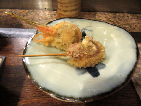 なな治　串揚げ