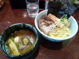 鬼の棲家　海老煮干しつけめん