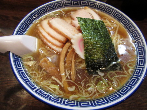 醤油ラーメン柴 醤油チャーシューメン大盛