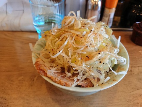 麺処慶　ネギめし