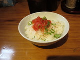 黒金舎　明太子ご飯