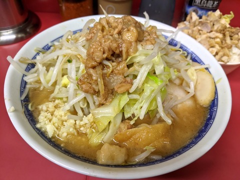 ラーメン二郎　桜台駅前店　ラーメン