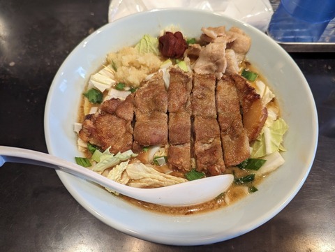 板橋パーコーパーコー　辛パーコー麺