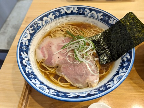 らーめん風 鴨醤油らーめん