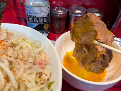 ラーメン二郎　西台駅前店　すき焼き風