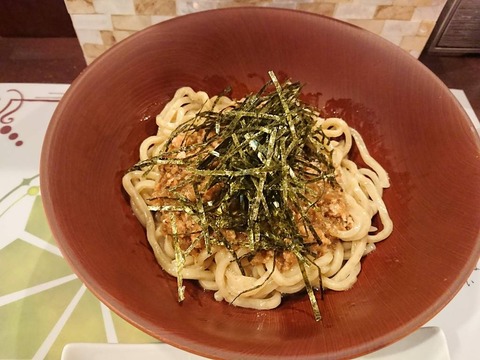 麺屋諏訪　和風まぜそば