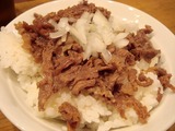 狸穴 牛丼 (1)
