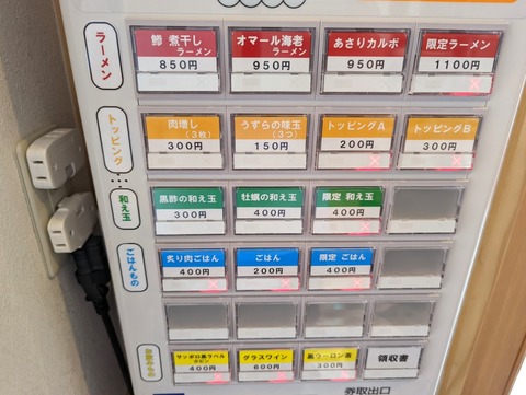 ビスク 券売機