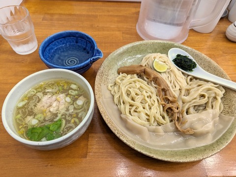 和渦製麺 つけ麺(塩)