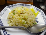 天下一品　半チャーハン