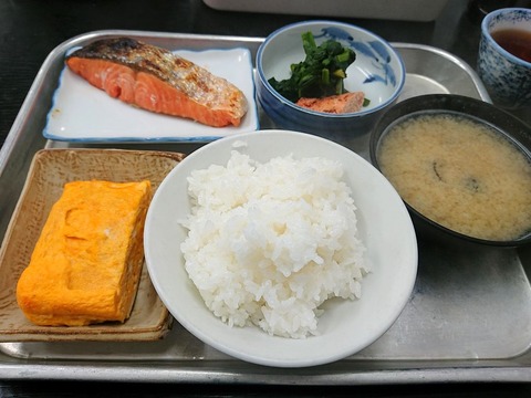 銀シャリ屋げこ亭 朝食