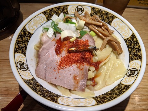 煮干拉麺凪 まぜそば