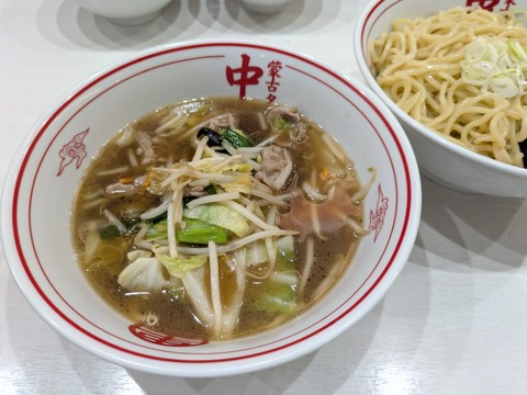 中本 冷し醤油タンメン